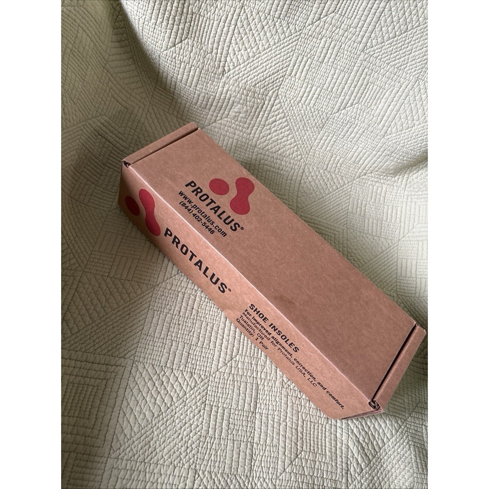 Protalus TE-100 Elite Women's Shoe Insoles, Size 11 W- NEW IN BOX